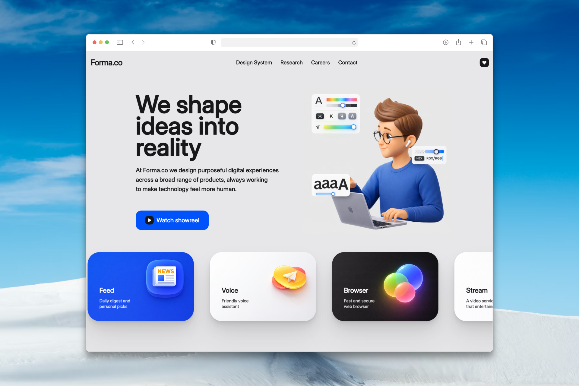 Forma.co client project